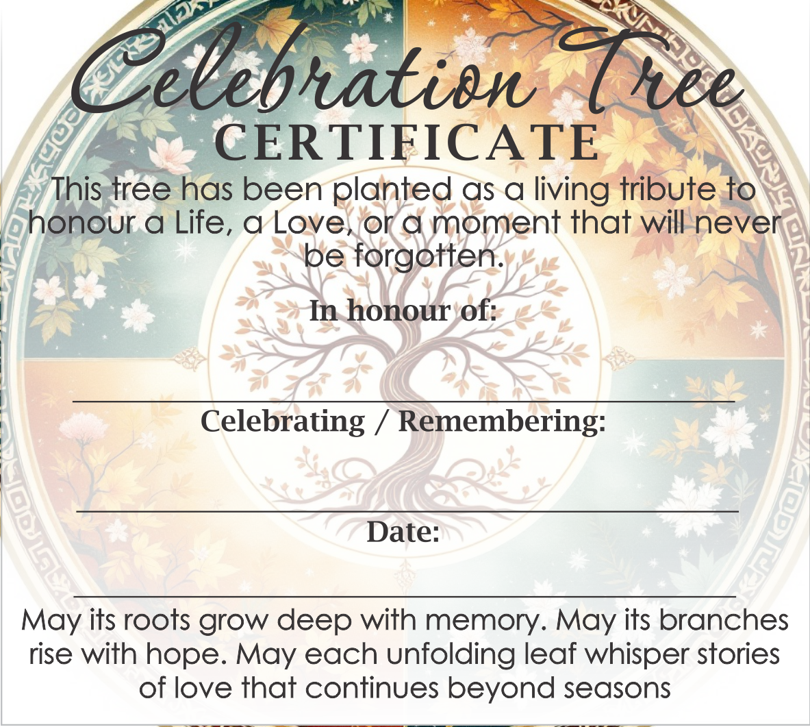 Celebration Trees