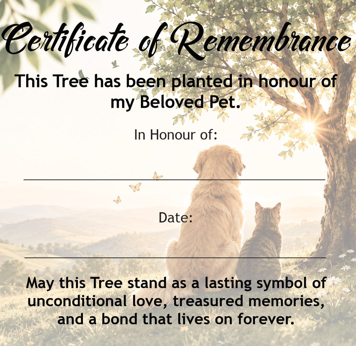 Pet Memory Tree